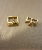 2 fibbie oro giallo Vacheron Constantin 10mm e 11mm